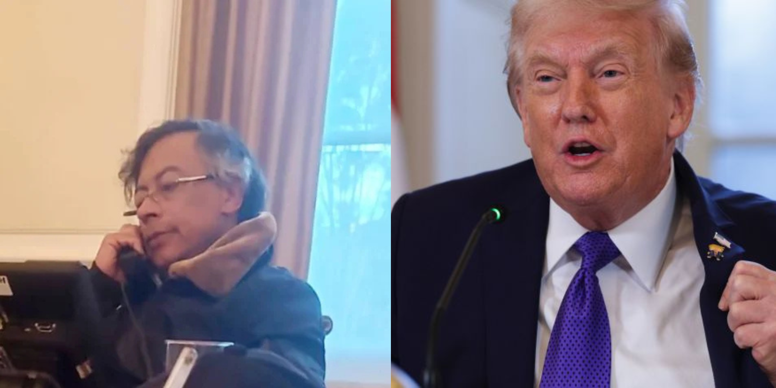 Petro y Trump, del choque al diálogo​